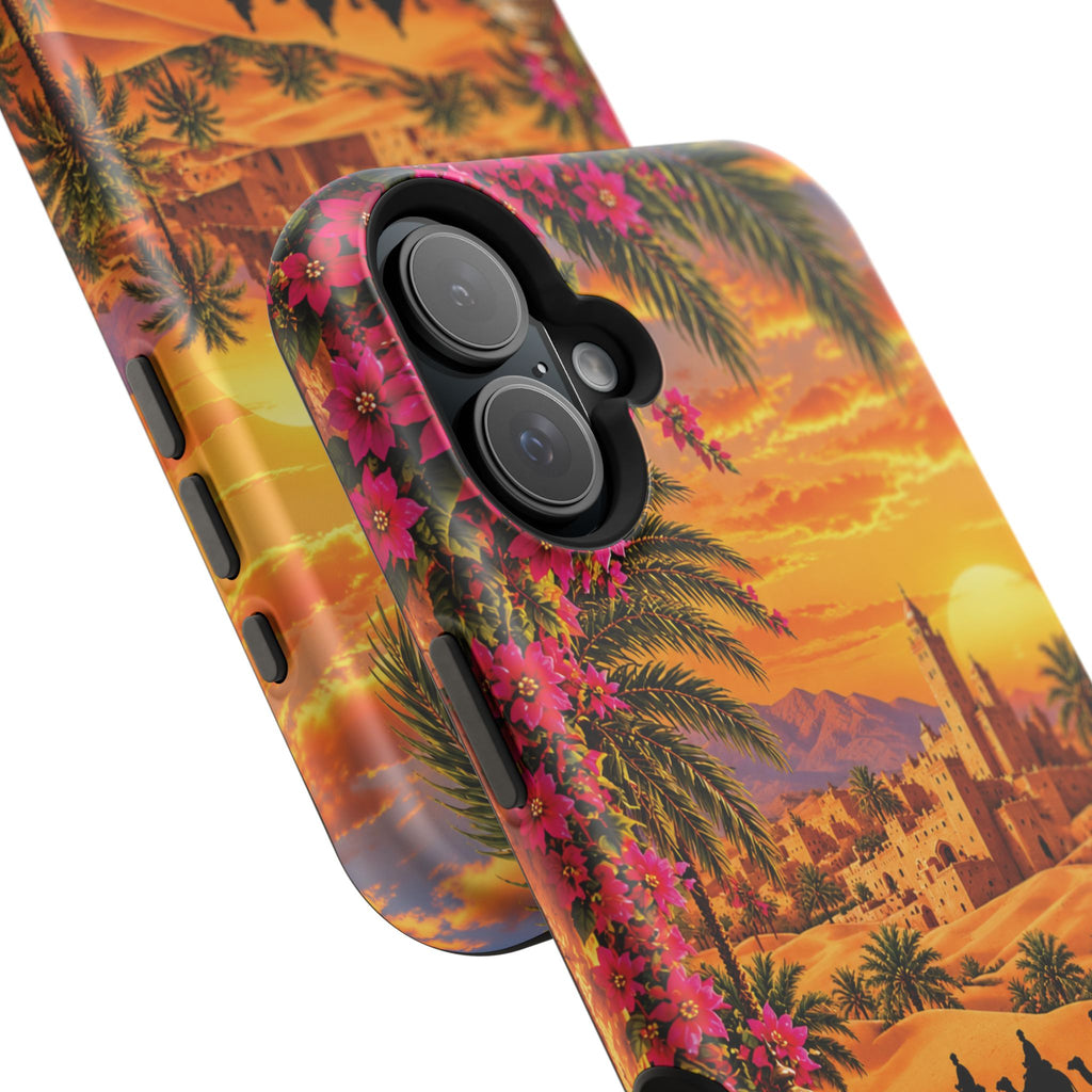 Sahara Heritage — Magnetic Impact-Resistant iPhone Cover