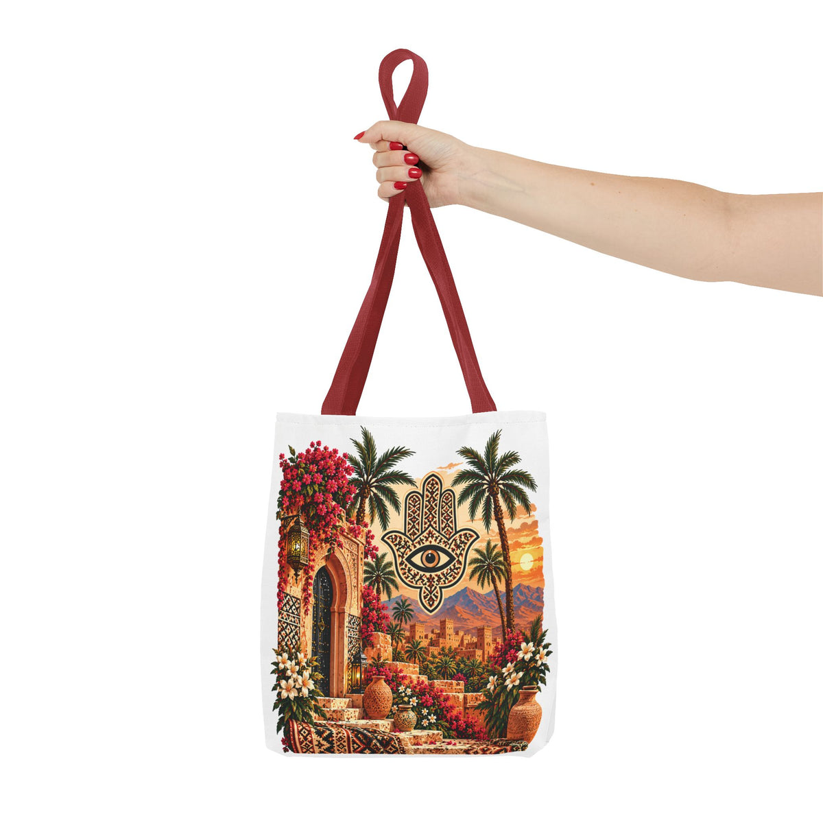 NOOR SULTAN | Golden Oasis Heritage Tote Bag
