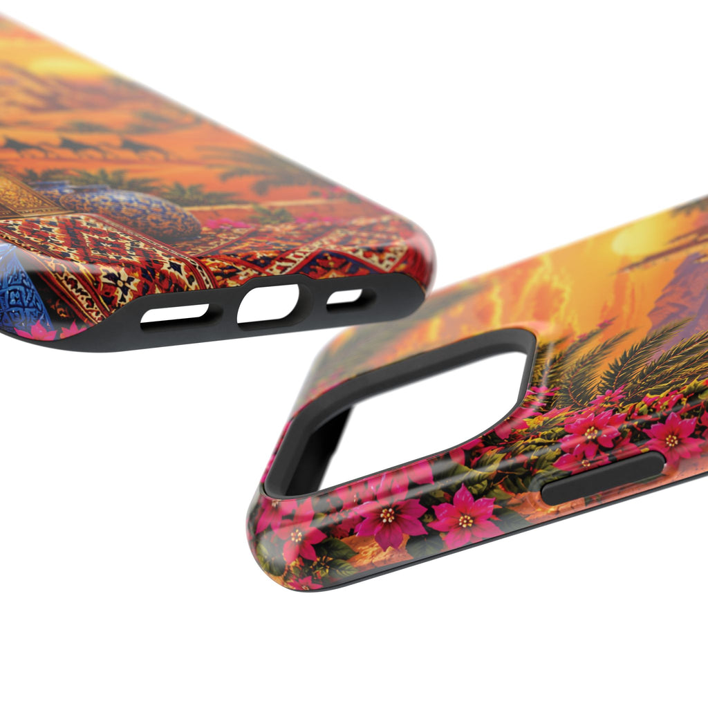 Sahara Heritage — Magnetic Impact-Resistant iPhone Cover