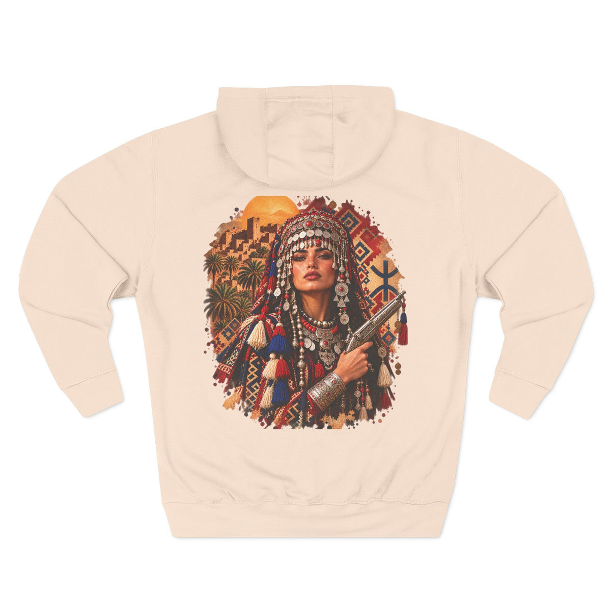Berber Warrior Heritage Hoodie - Unisex Premium