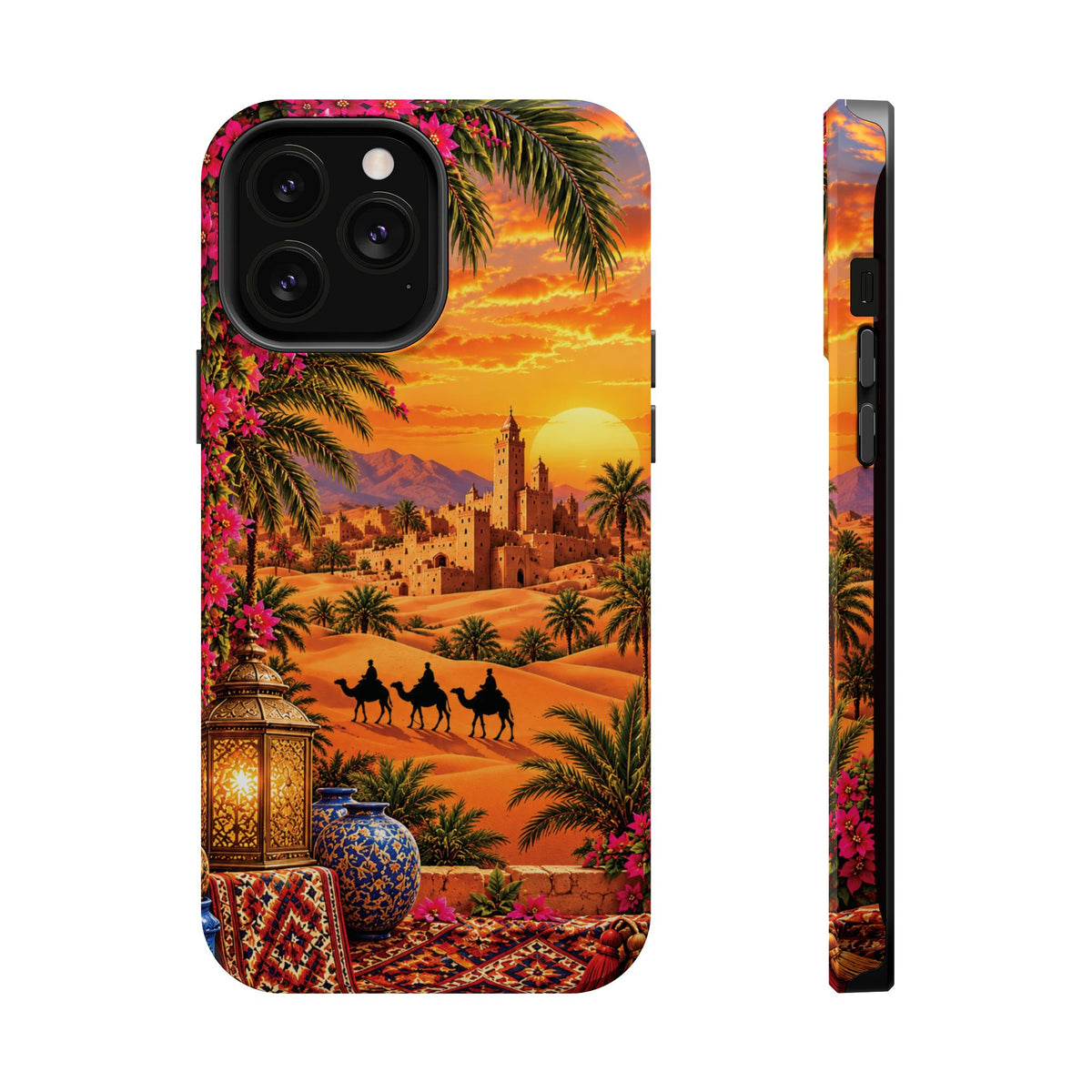 Sahara Heritage — Magnetic Impact-Resistant iPhone Cover