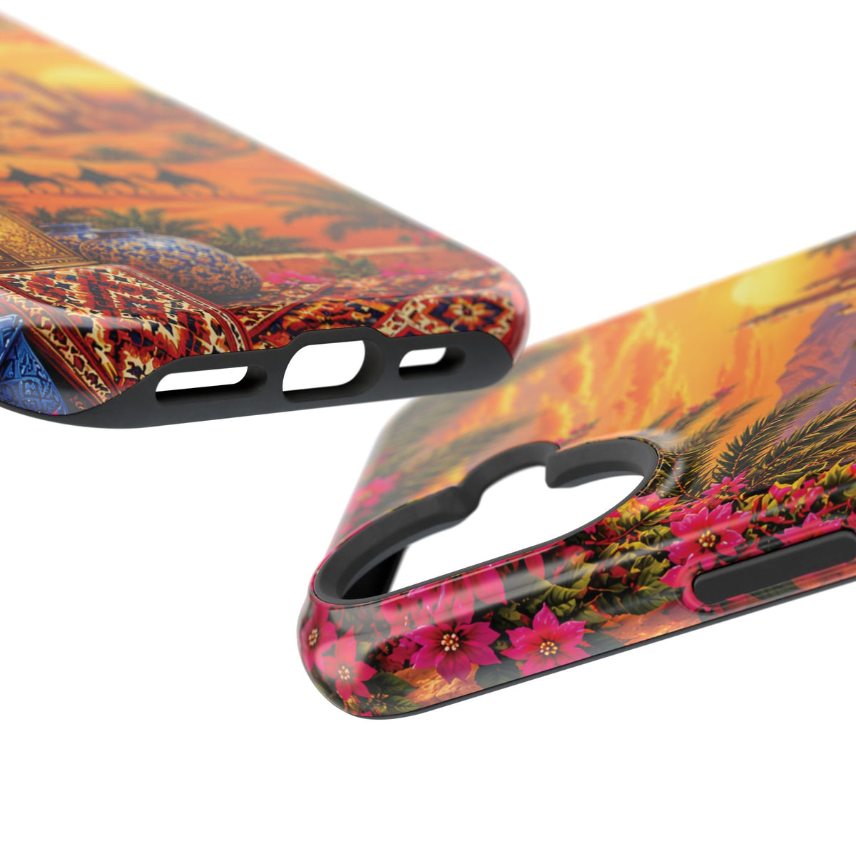 Sahara Heritage — Magnetic Impact-Resistant iPhone Cover
