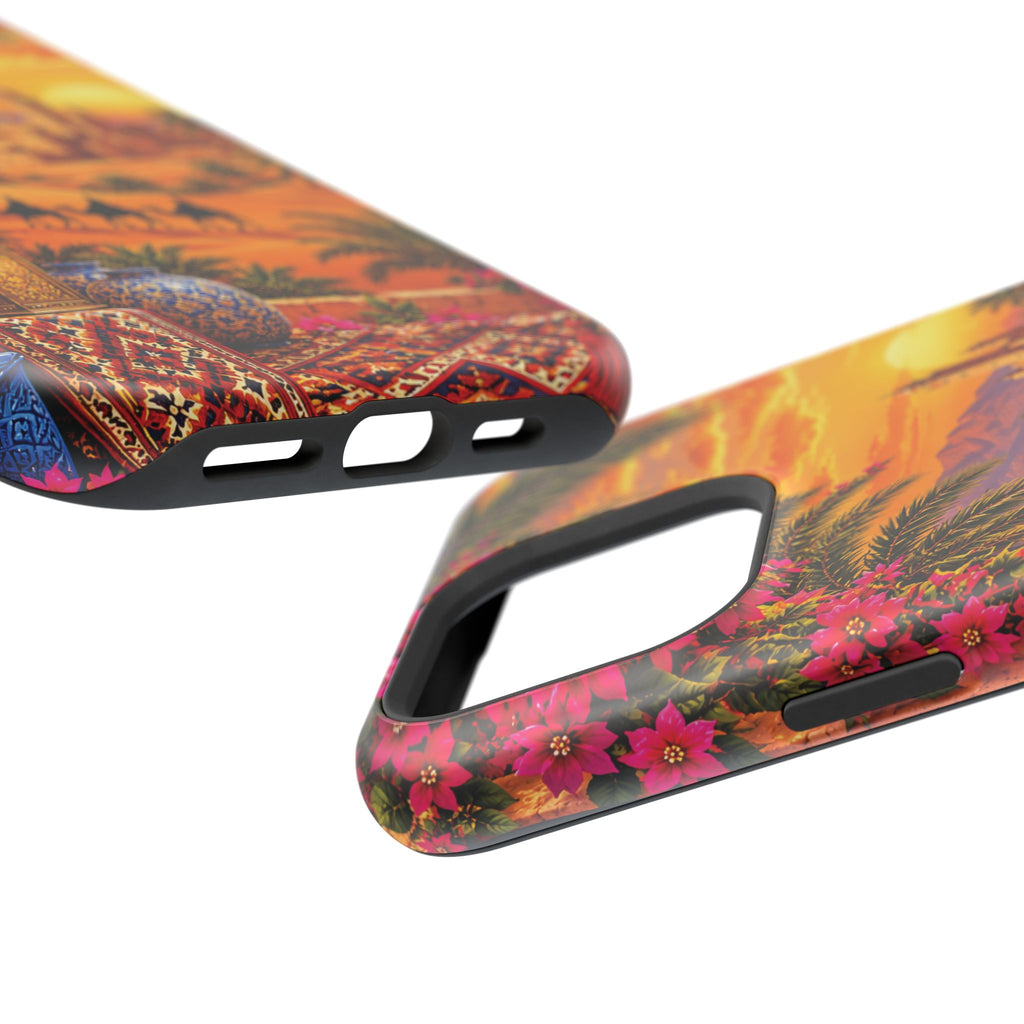 Sahara Heritage — Magnetic Impact-Resistant iPhone Cover