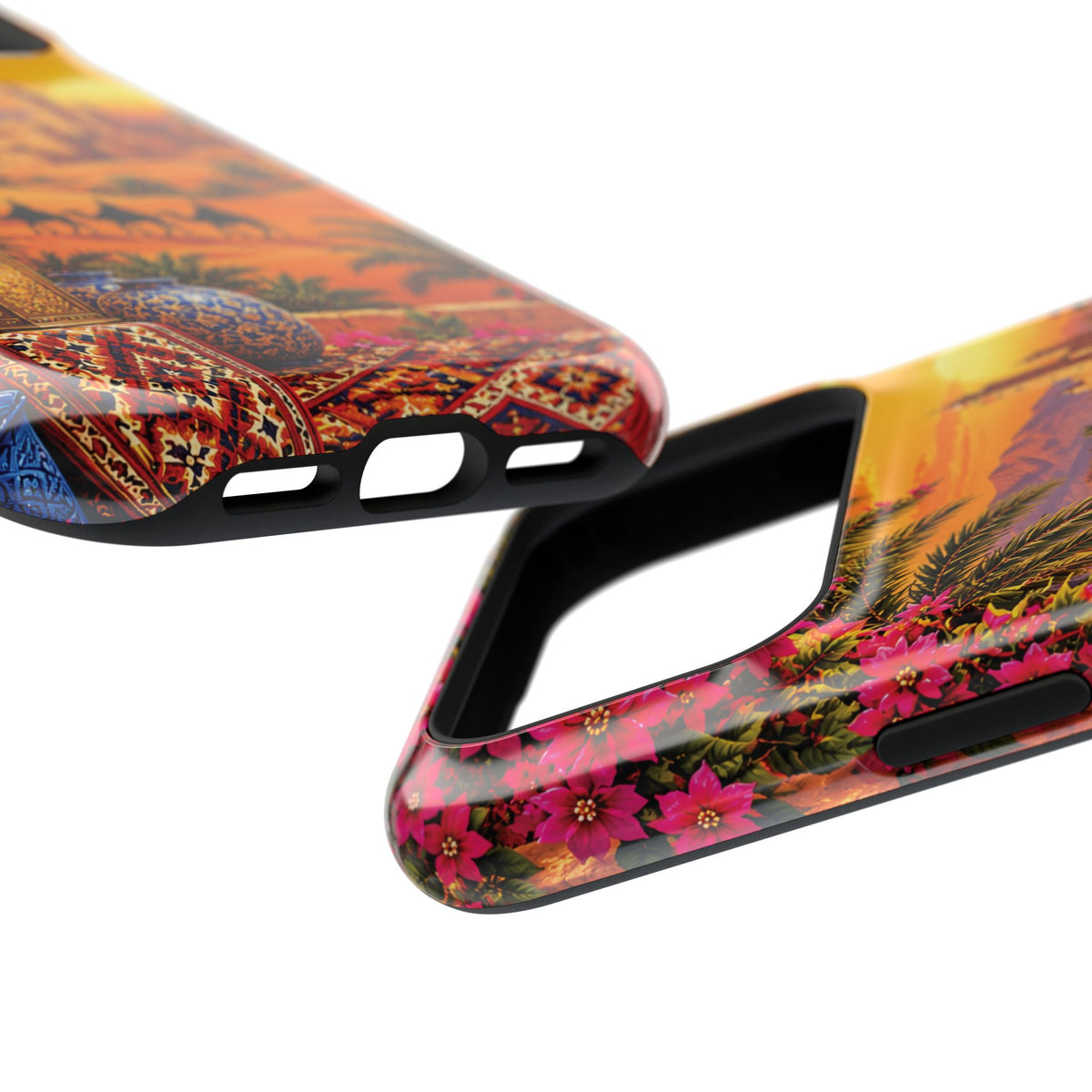 Sahara Heritage — Magnetic Impact-Resistant iPhone Cover