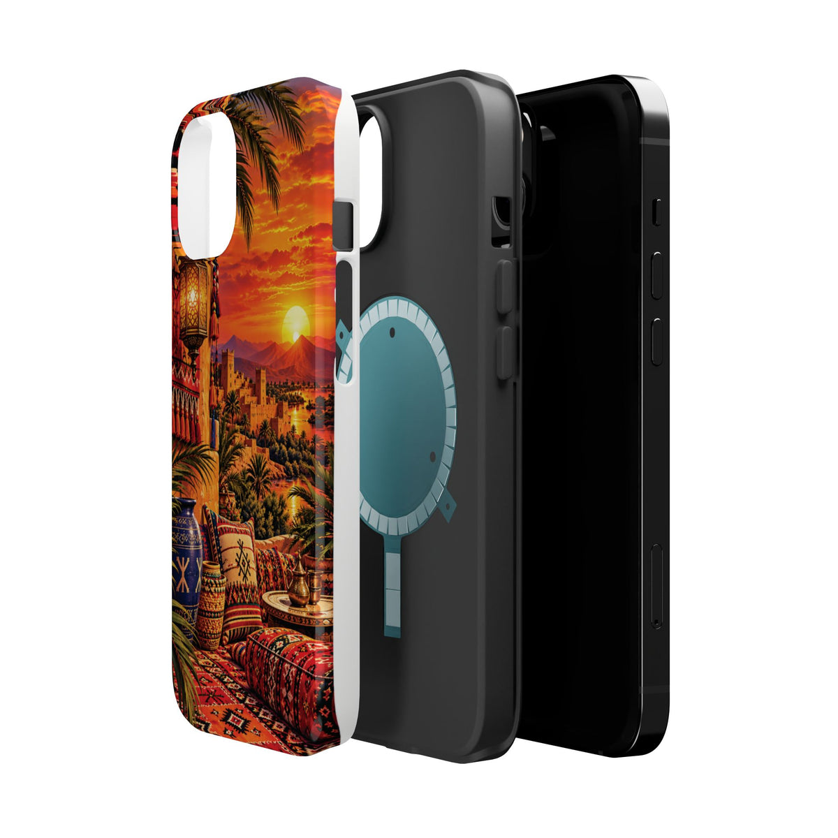 Amazigh Heritage — Magnetic Impact-Resistant iPhone Cover