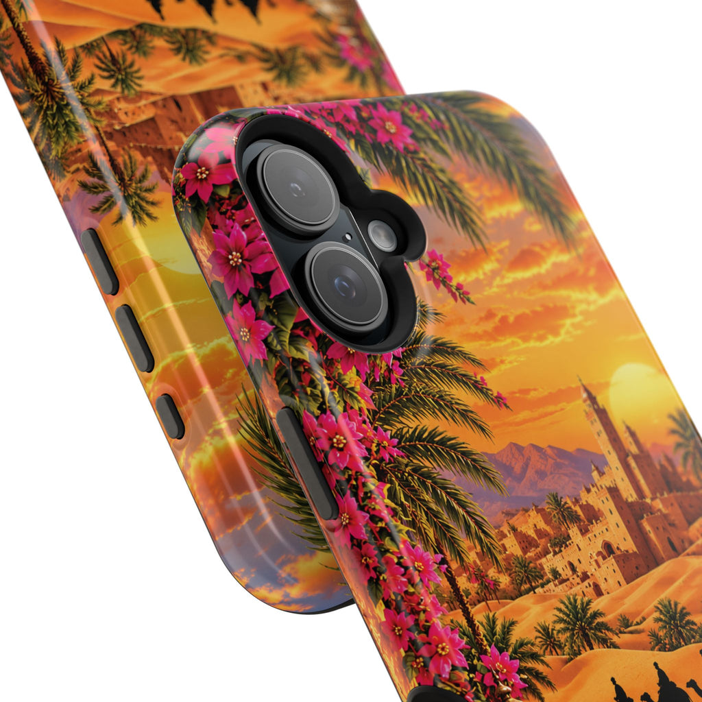 Sahara Heritage — Magnetic Impact-Resistant iPhone Cover
