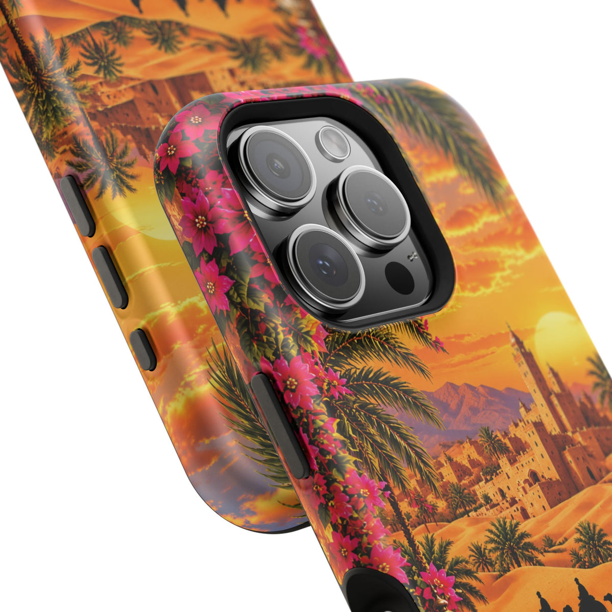 Sahara Heritage — Magnetic Impact-Resistant iPhone Cover