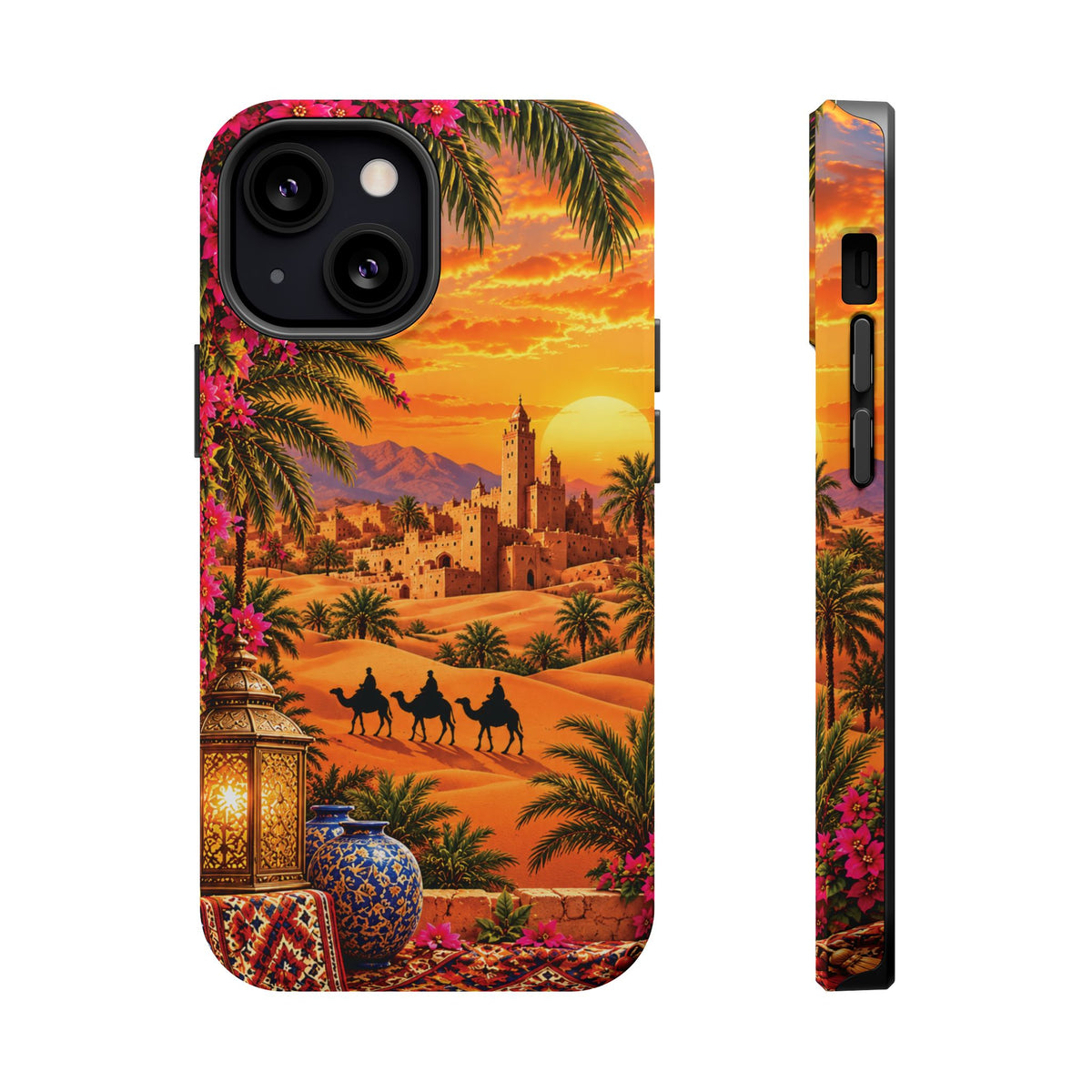Sahara Heritage — Magnetic Impact-Resistant iPhone Cover