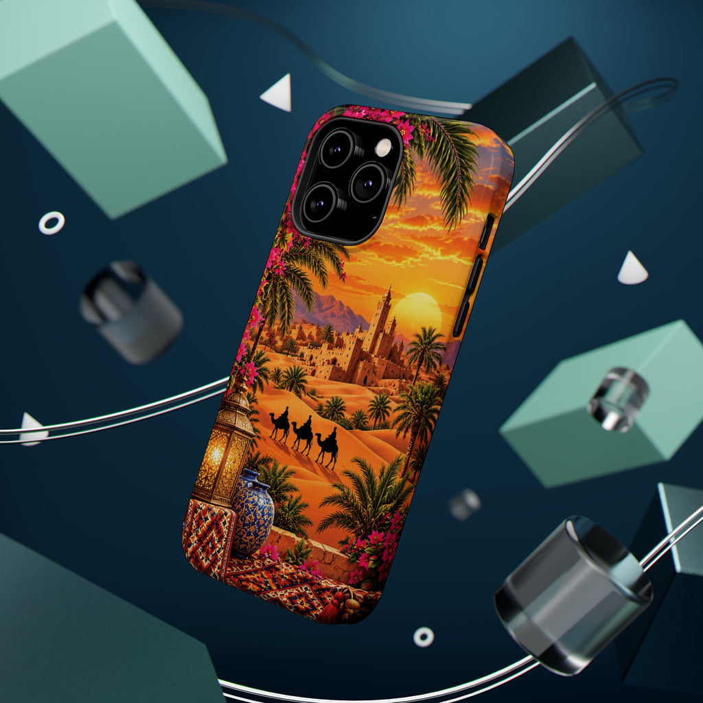 Sahara Heritage — Magnetic Impact-Resistant iPhone Cover