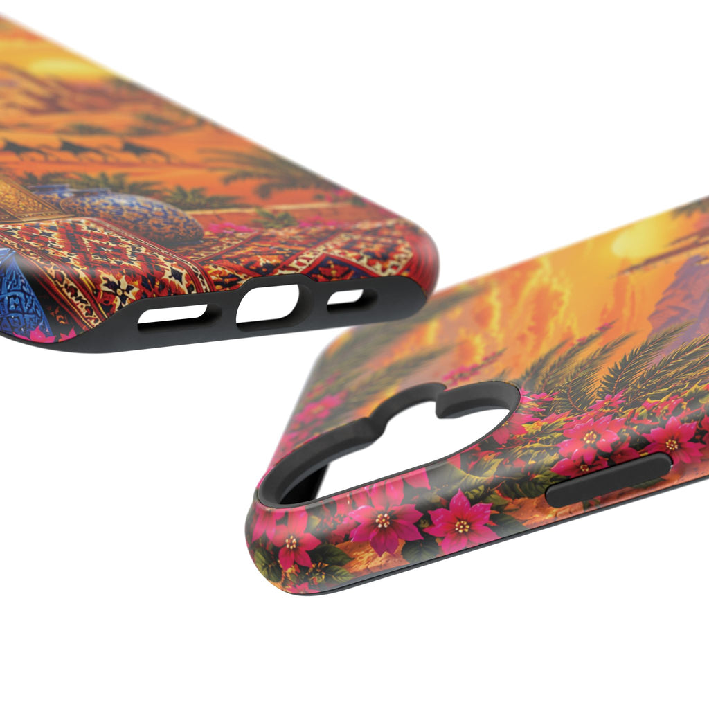 Sahara Heritage — Magnetic Impact-Resistant iPhone Cover