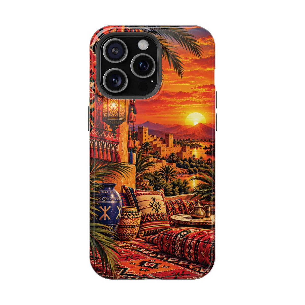 Amazigh Heritage — Magnetic Impact-Resistant iPhone Cover