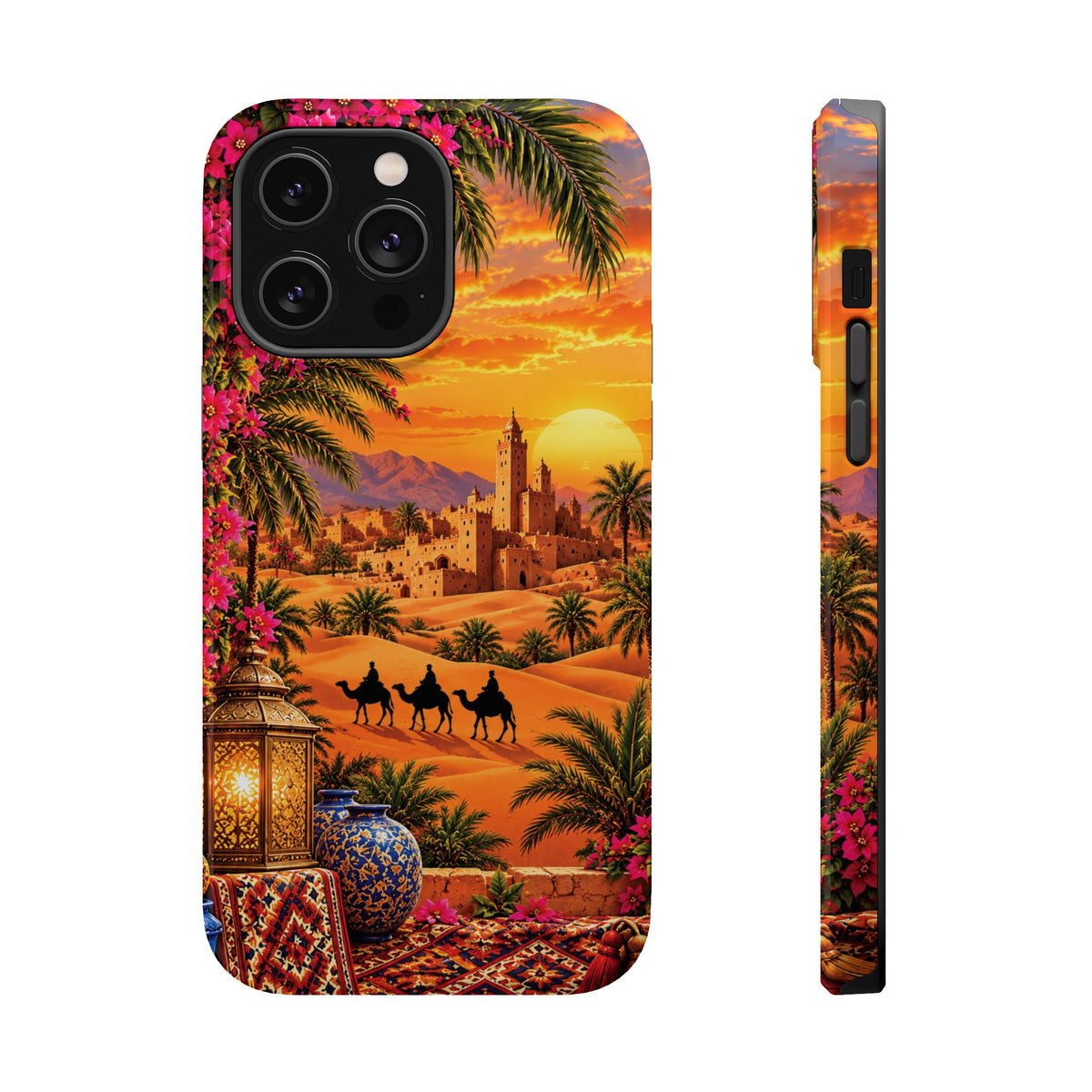 Sahara Heritage — Magnetic Impact-Resistant iPhone Cover