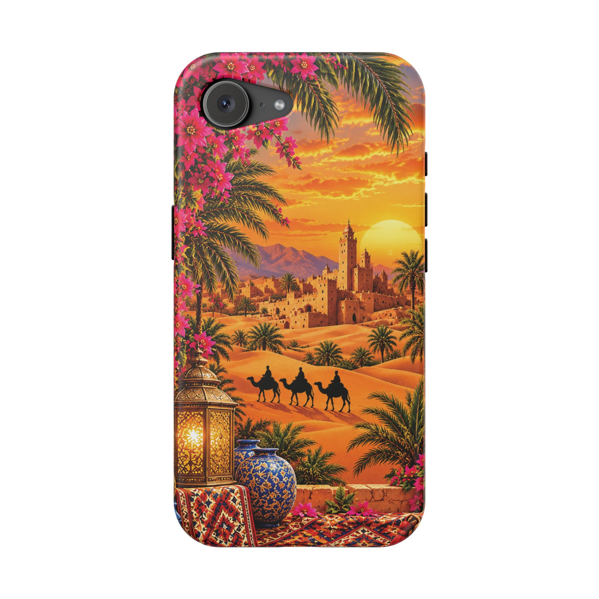 Sahara Heritage — Magnetic Impact-Resistant iPhone Cover