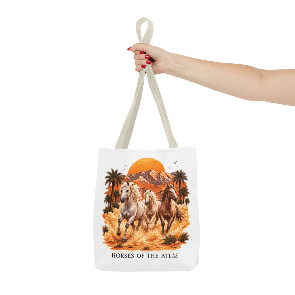 Horses of Atlas Tote Bag (AOP)