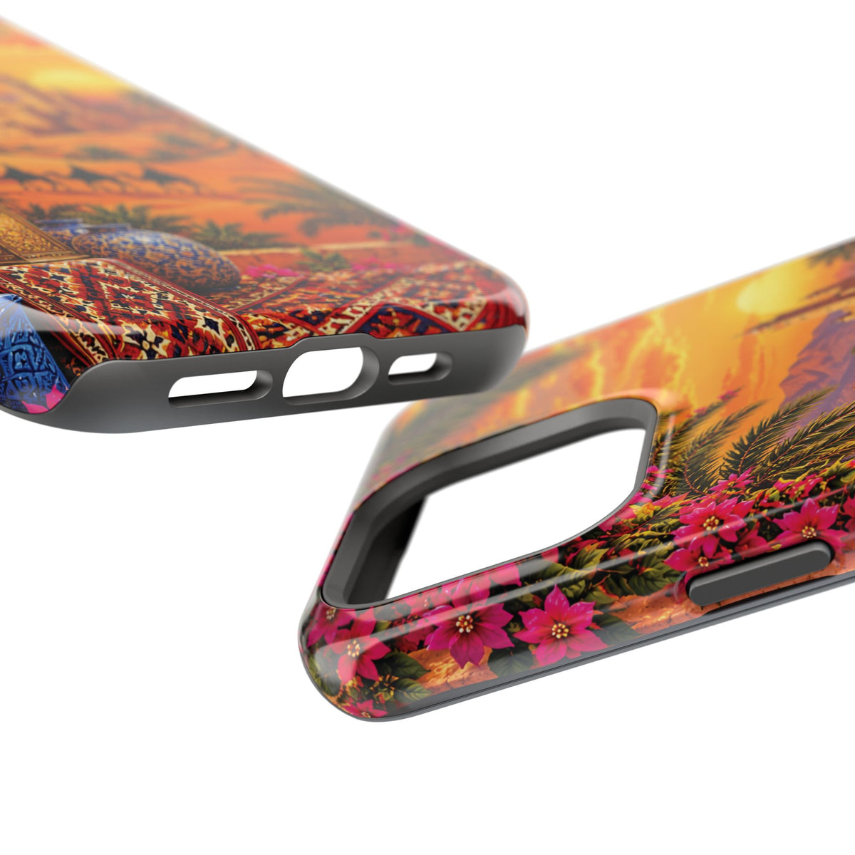 Sahara Heritage — Magnetic Impact-Resistant iPhone Cover