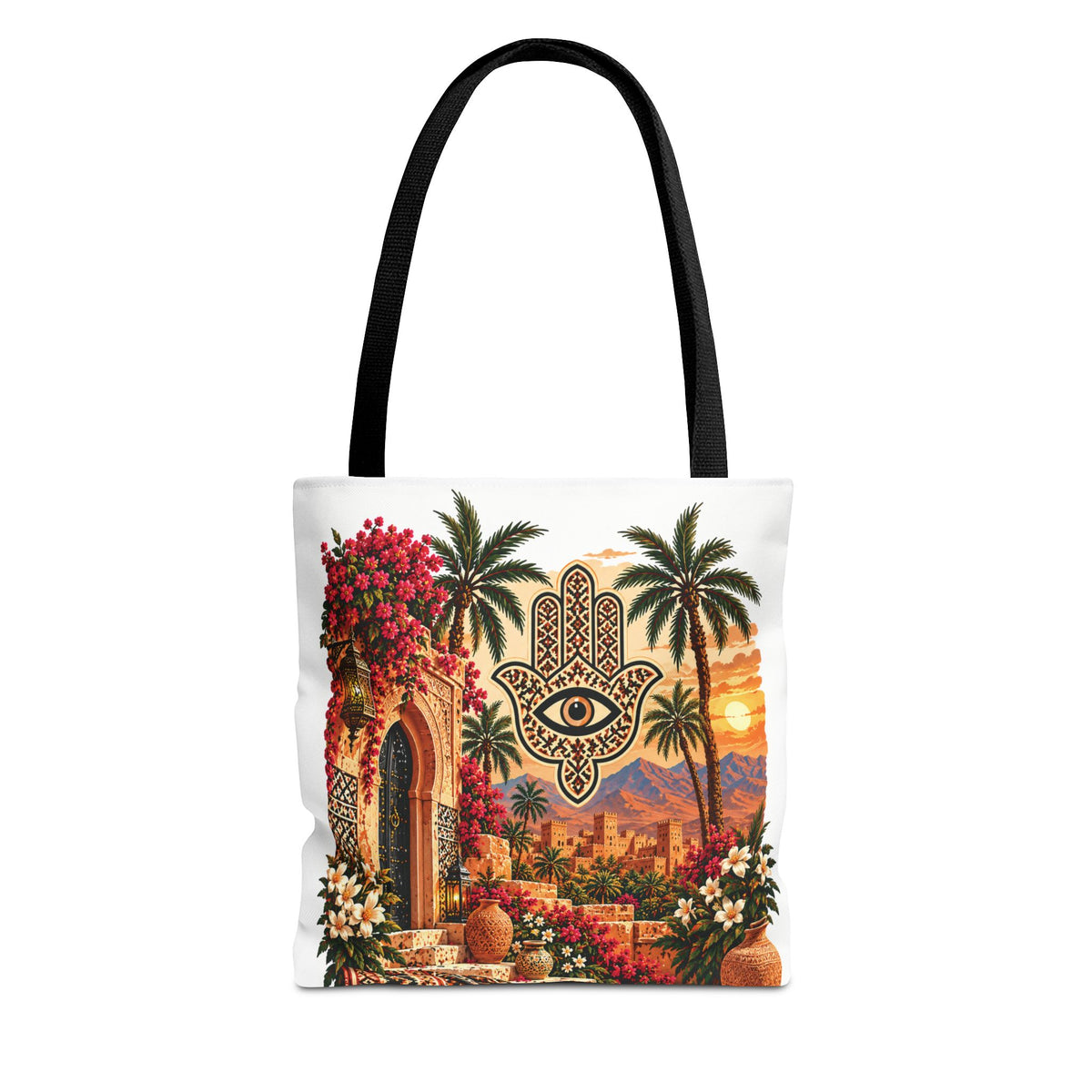 NOOR SULTAN | Golden Oasis Heritage Tote Bag