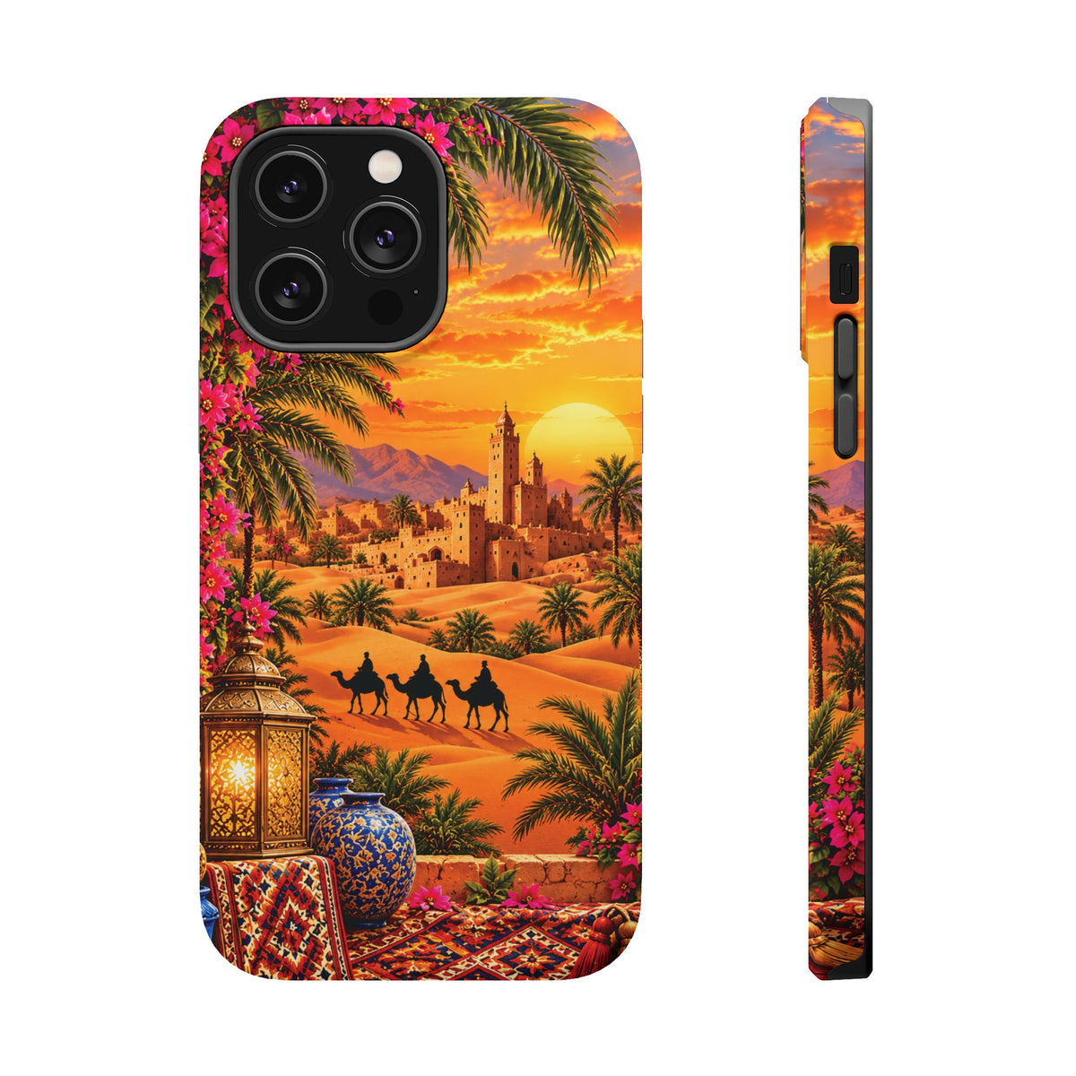 Sahara Heritage — Magnetic Impact-Resistant iPhone Cover
