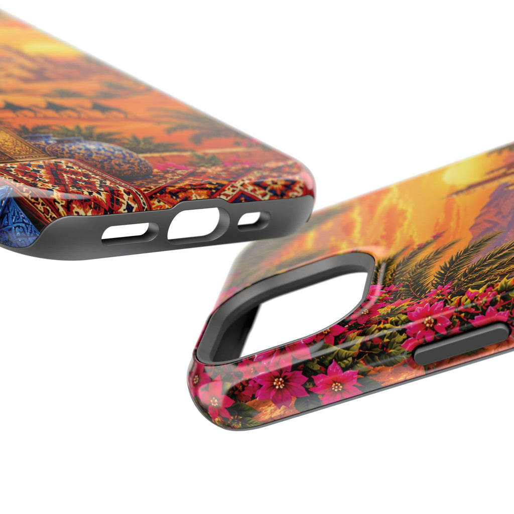 Sahara Heritage — Magnetic Impact-Resistant iPhone Cover