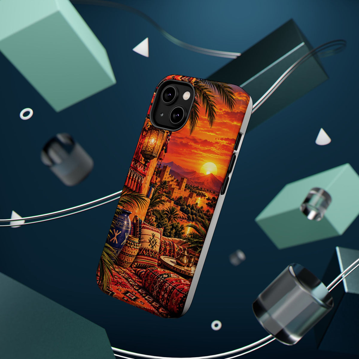 Amazigh Heritage — Magnetic Impact-Resistant iPhone Cover
