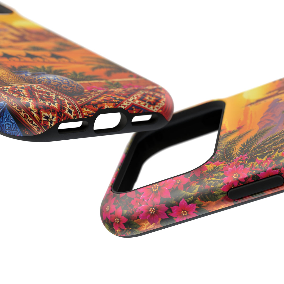 Sahara Heritage — Magnetic Impact-Resistant iPhone Cover