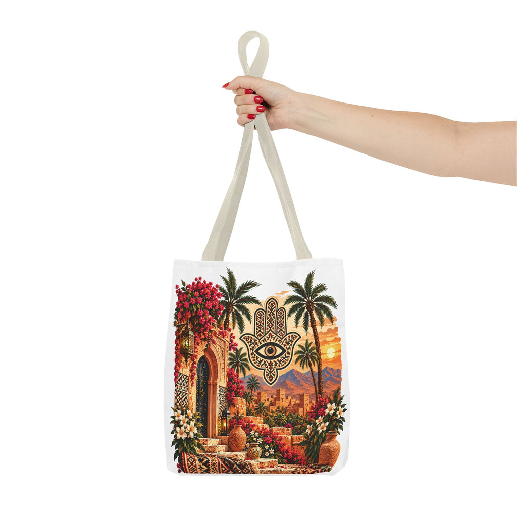 NOOR SULTAN | Golden Oasis Heritage Tote Bag
