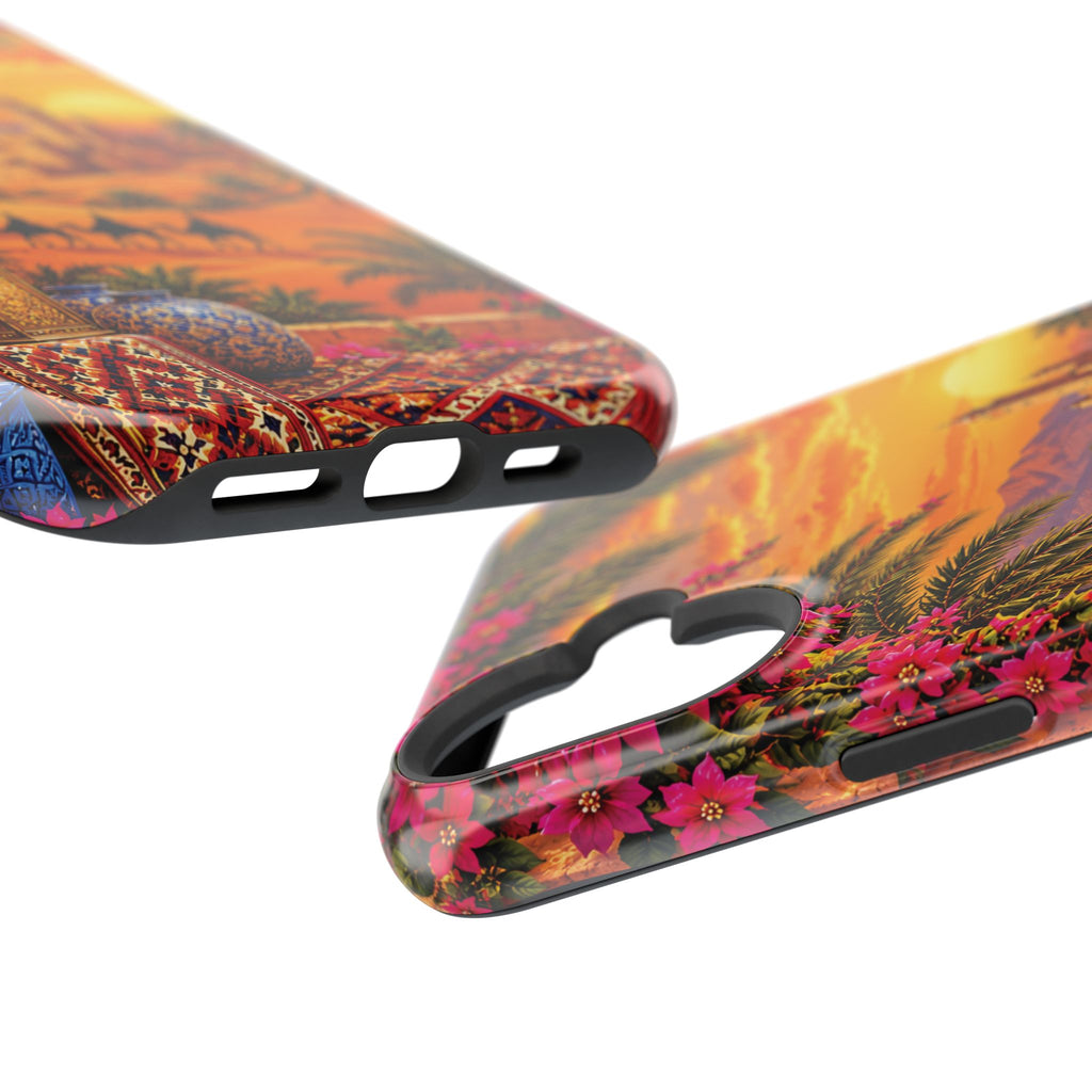 Sahara Heritage — Magnetic Impact-Resistant iPhone Cover