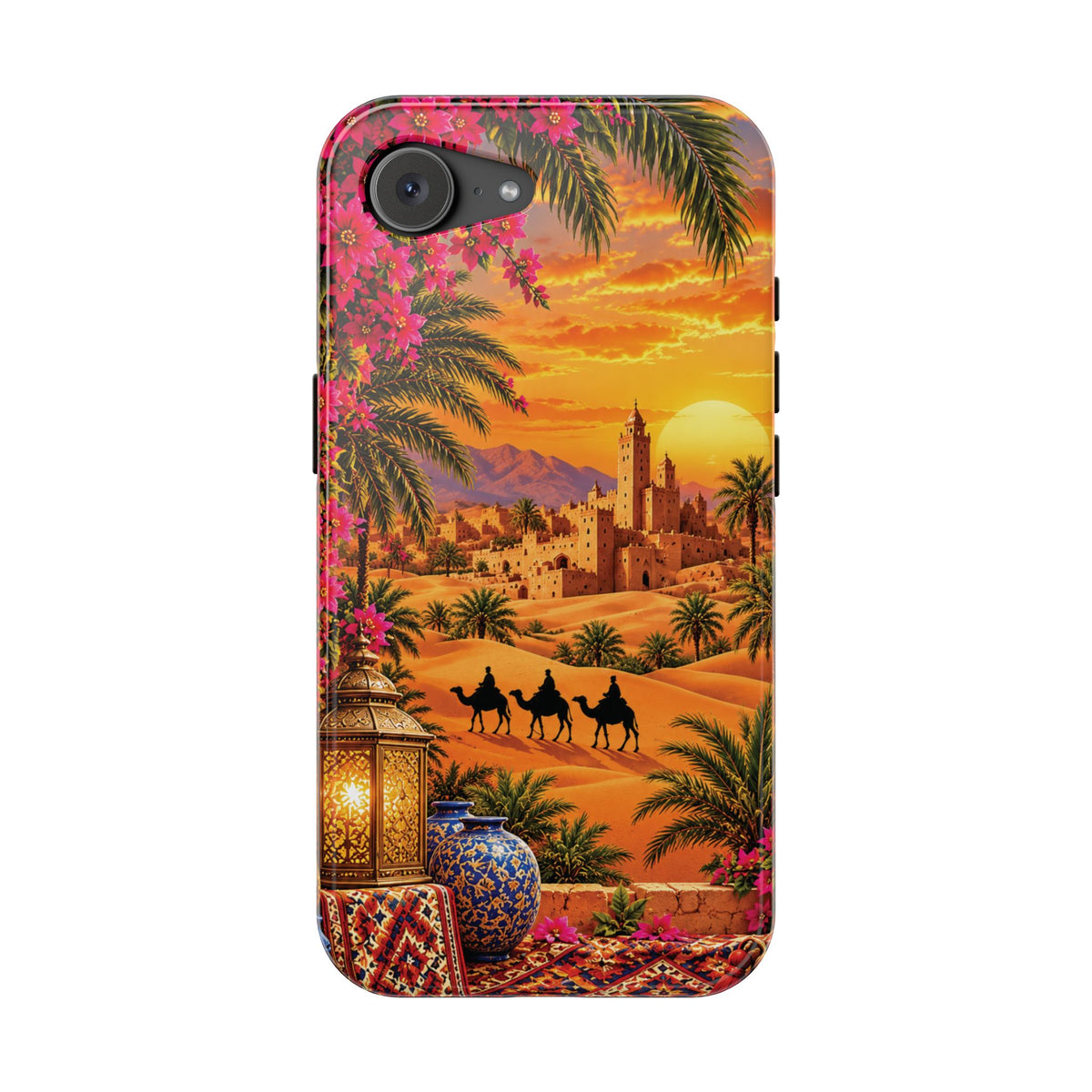 Sahara Heritage — Magnetic Impact-Resistant iPhone Cover