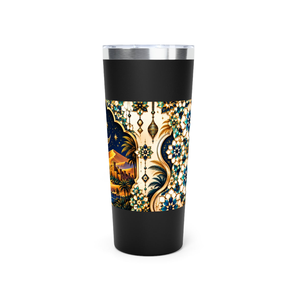 Sahara Nights Moroccan Tumbler – 22oz Insulated Travel Cup | NOOR SULTAN