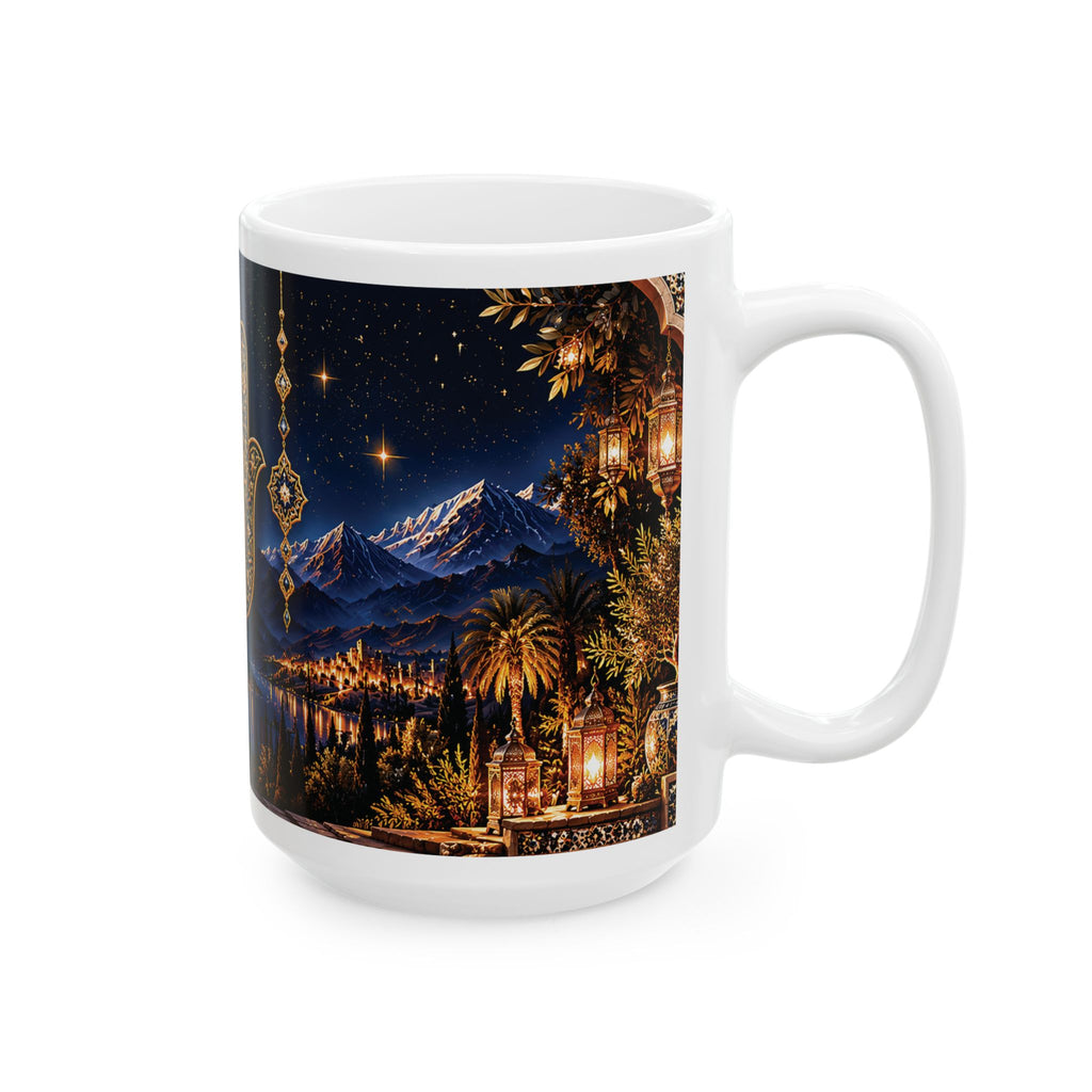 Moroccan Atlas Night Khmisa Mug | NOOR SULTAN