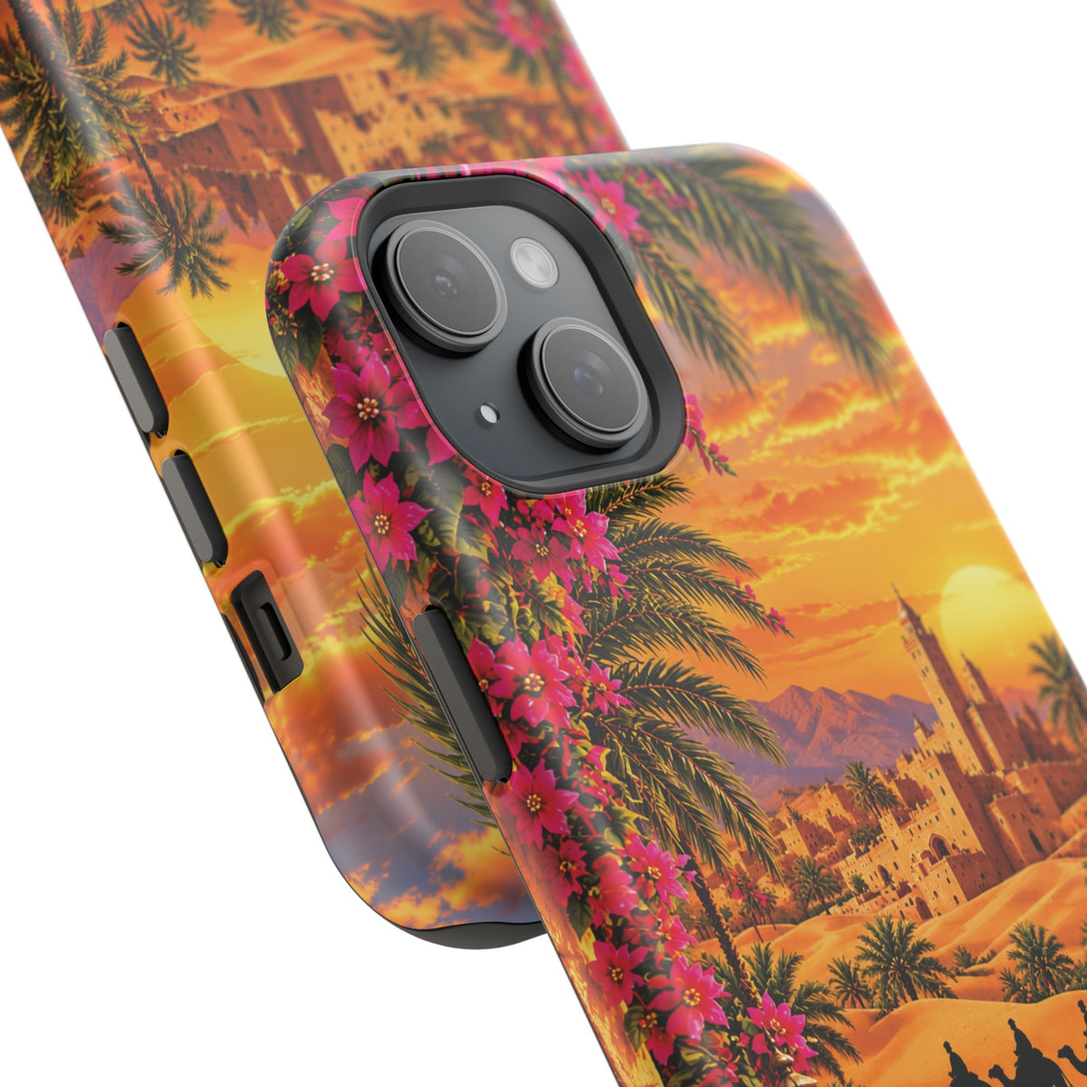 Sahara Heritage — Magnetic Impact-Resistant iPhone Cover