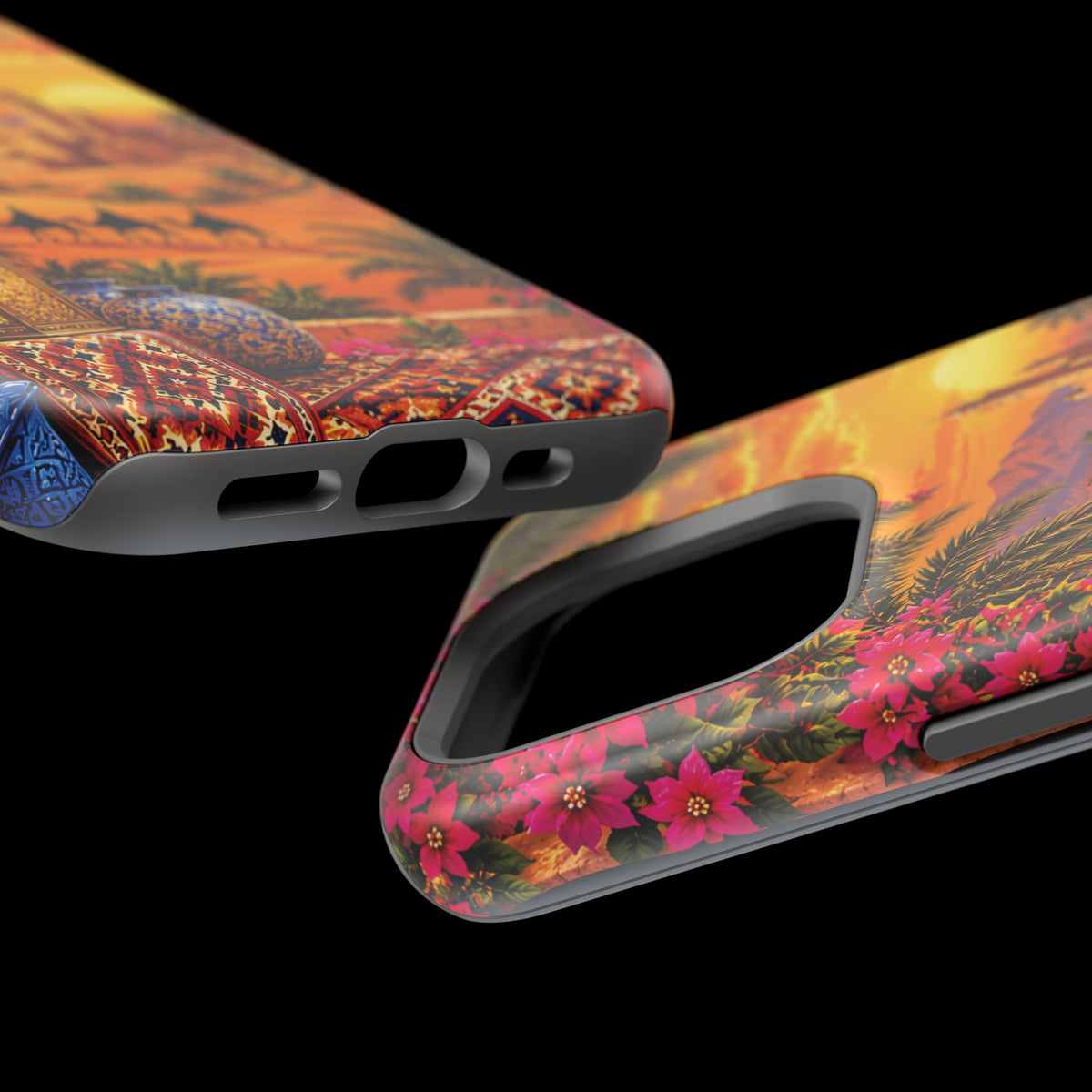 Sahara Heritage — Magnetic Impact-Resistant iPhone Cover