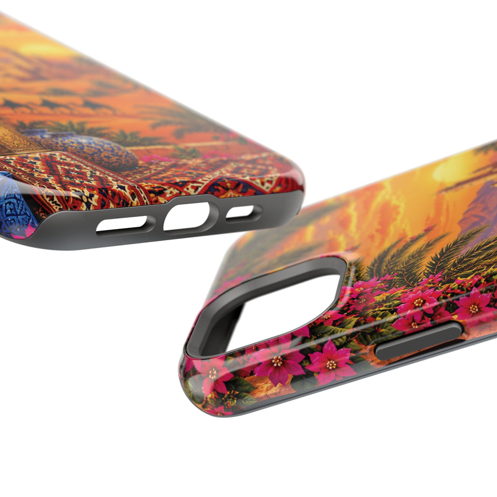 Sahara Heritage — Magnetic Impact-Resistant iPhone Cover
