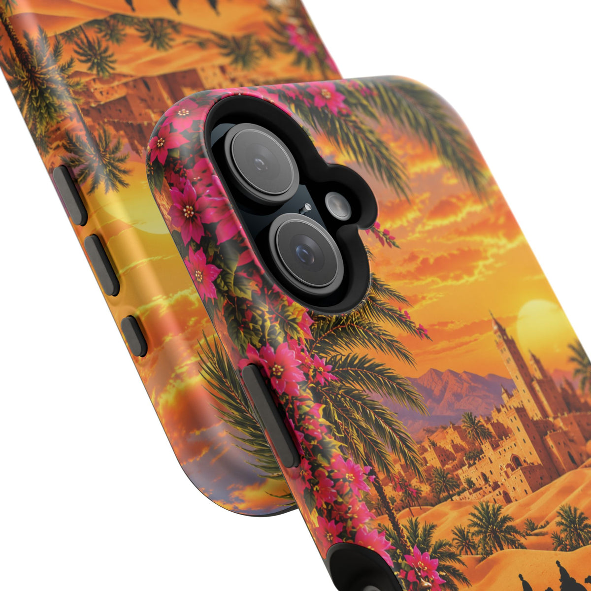 Sahara Heritage — Magnetic Impact-Resistant iPhone Cover