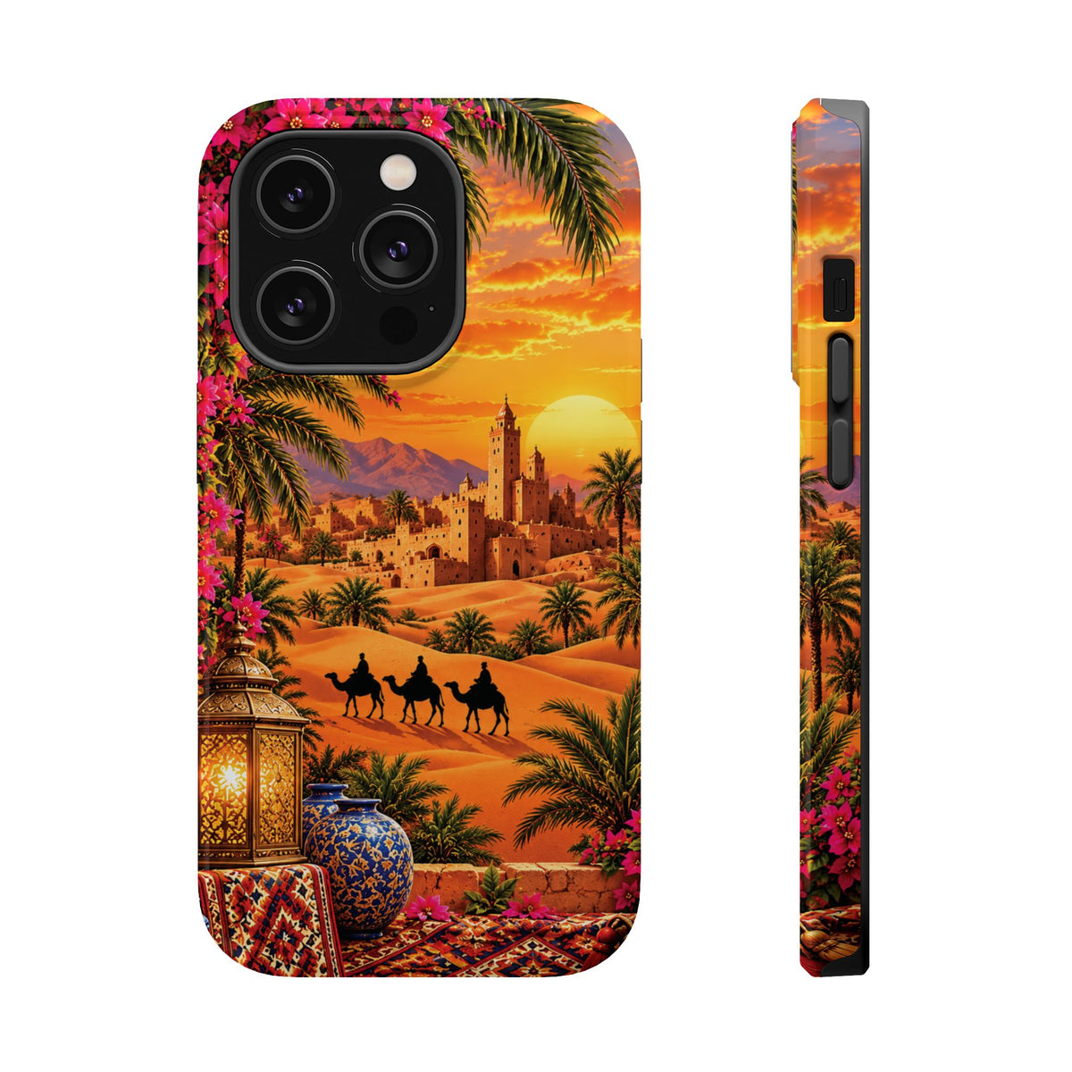 Sahara Heritage — Magnetic Impact-Resistant iPhone Cover