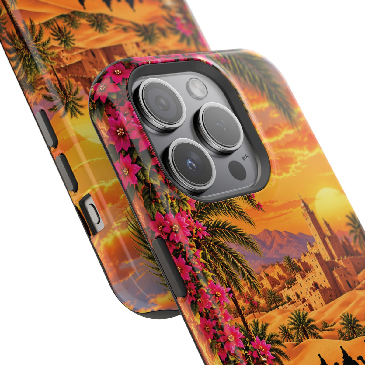 Sahara Heritage — Magnetic Impact-Resistant iPhone Cover