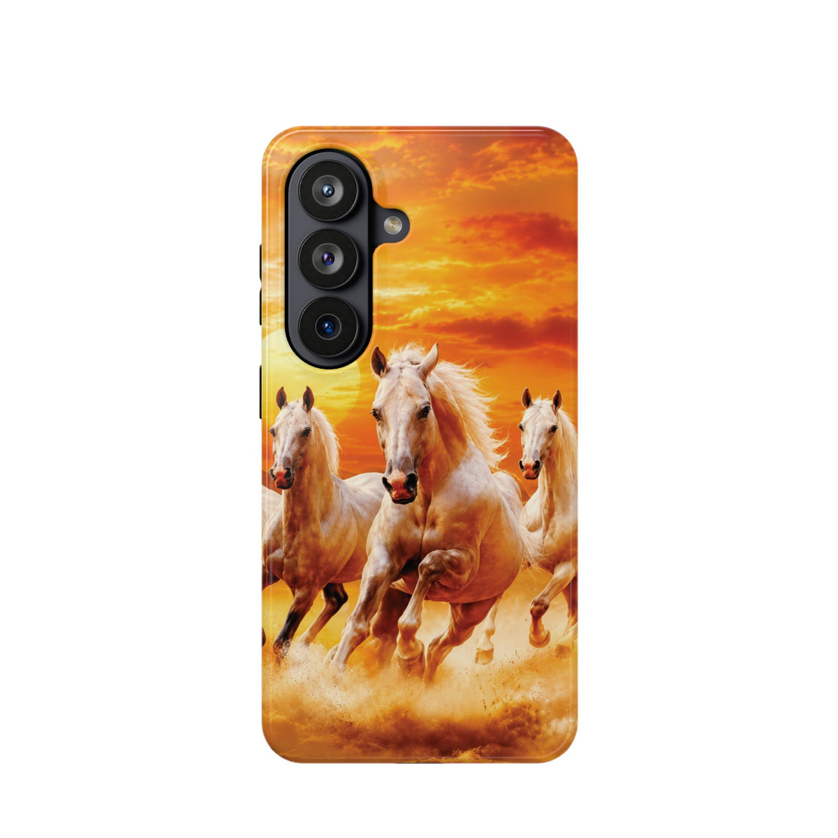 Atlas Horses - Moroccan Sunset — Magnetic Impact-Resistant iPhone Cover