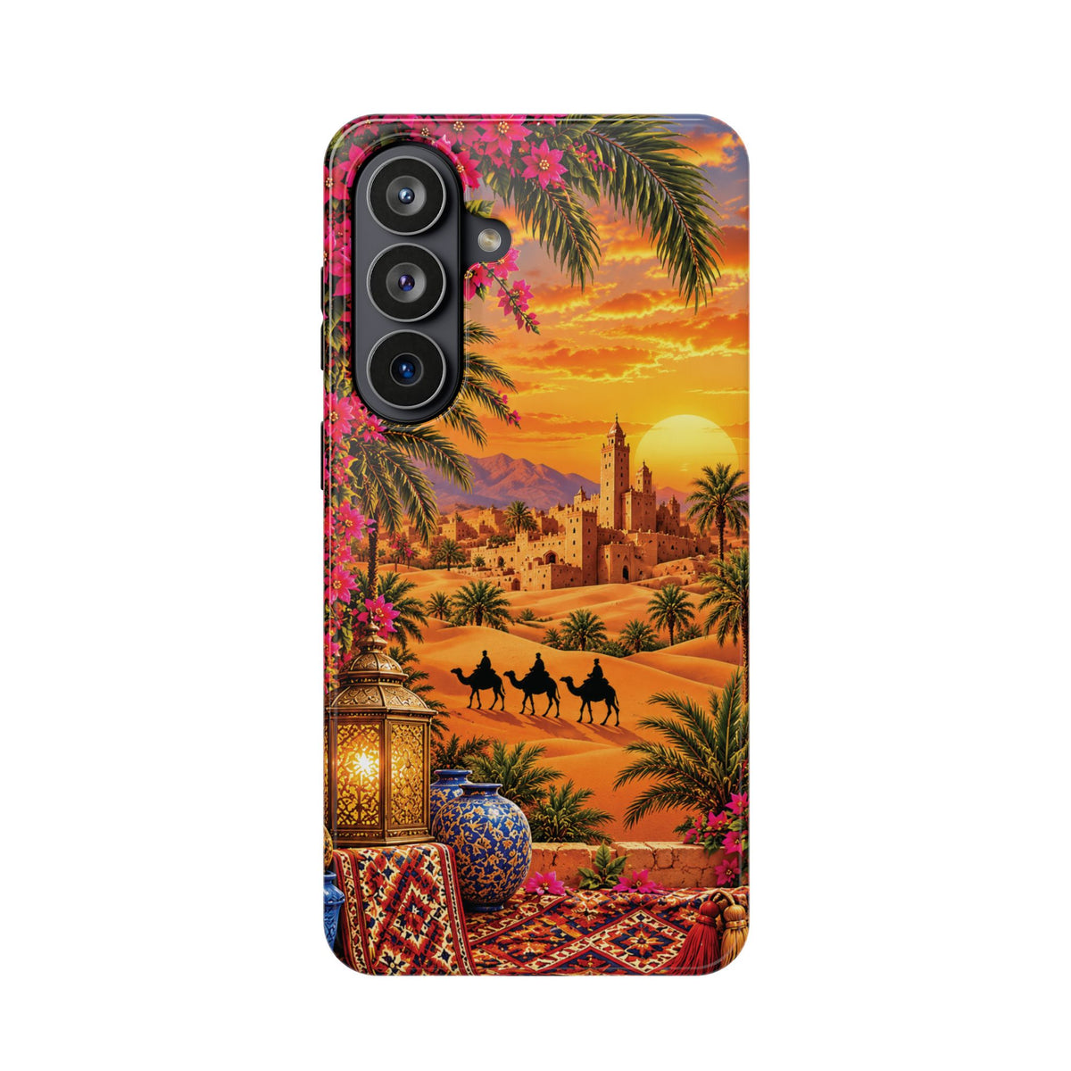 Sahara Heritage — Magnetic Impact-Resistant iPhone Cover