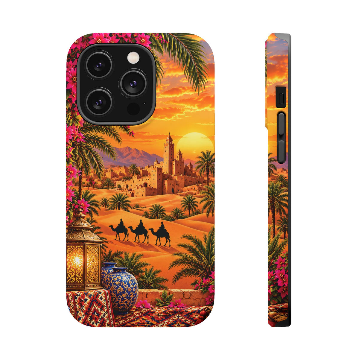 Sahara Heritage — Magnetic Impact-Resistant iPhone Cover