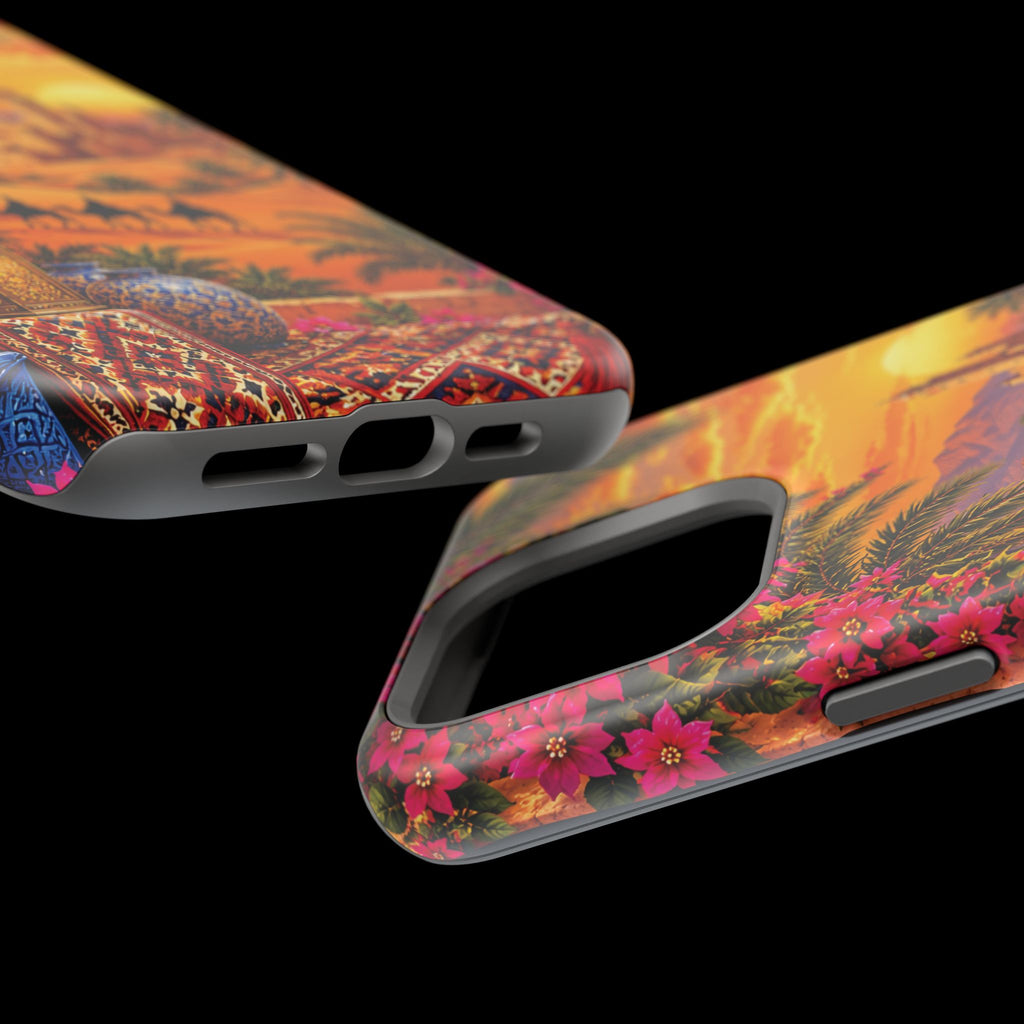 Sahara Heritage — Magnetic Impact-Resistant iPhone Cover