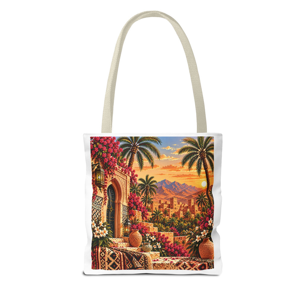 NOOR SULTAN | Golden Oasis Heritage Tote Bag