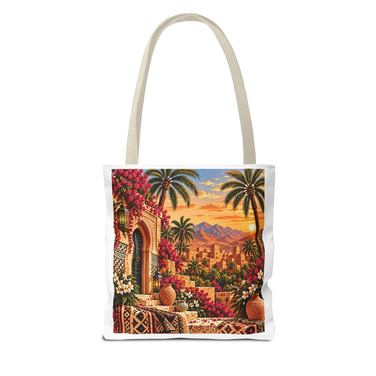 NOOR SULTAN | Golden Oasis Heritage Tote Bag