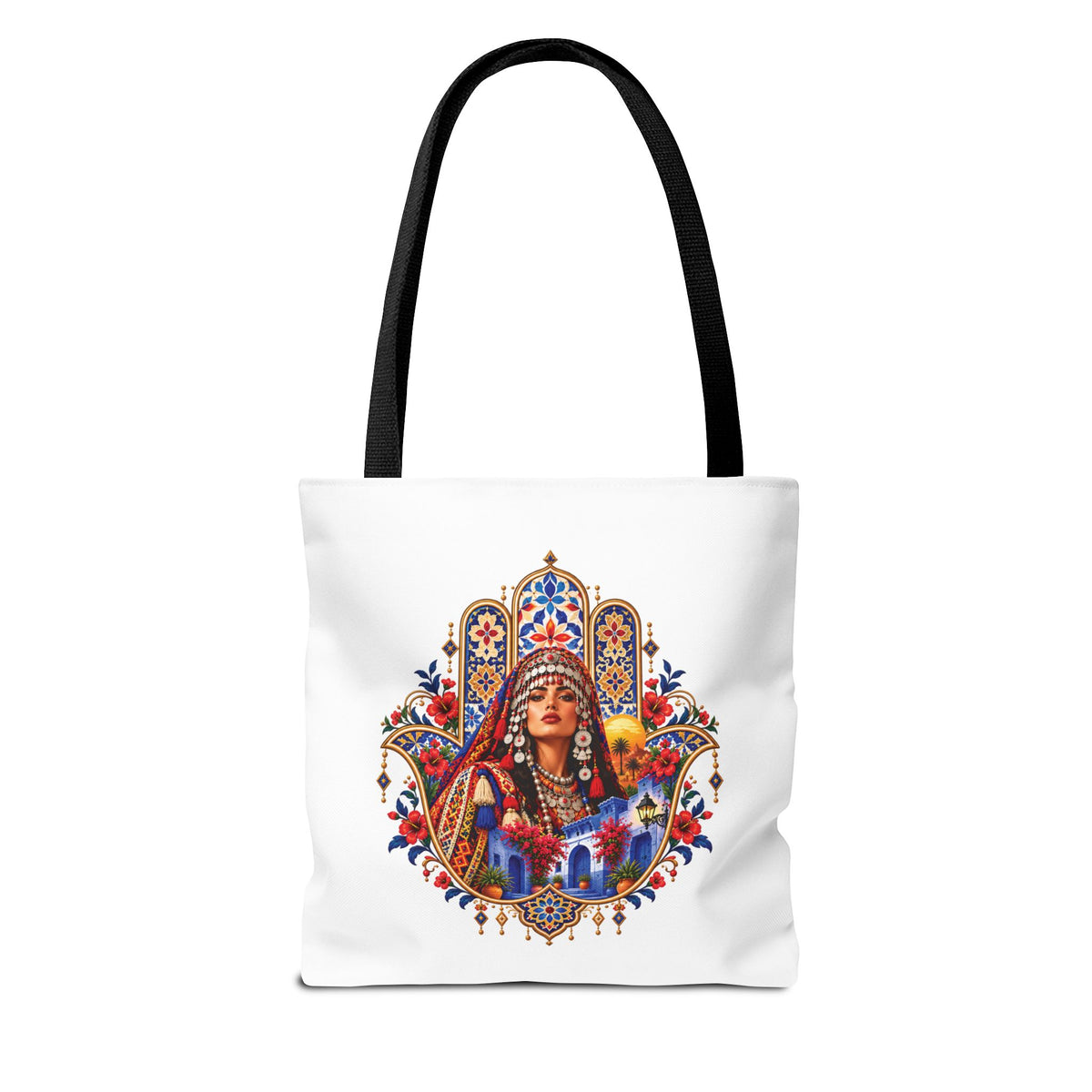 Berber Warrior Tote Bag (AOP)