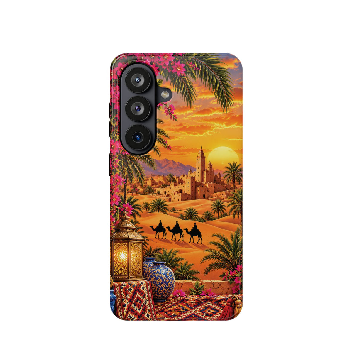 Sahara Heritage — Magnetic Impact-Resistant iPhone Cover