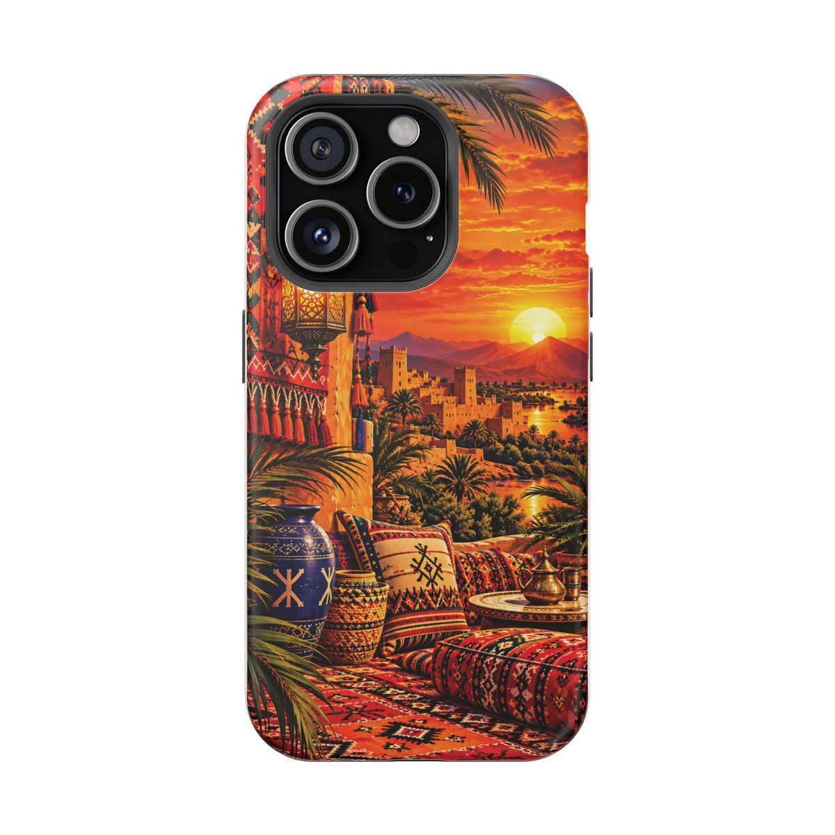 Amazigh Heritage — Magnetic Impact-Resistant iPhone Cover