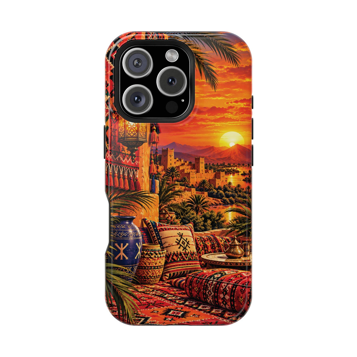 Amazigh Heritage — Magnetic Impact-Resistant iPhone Cover