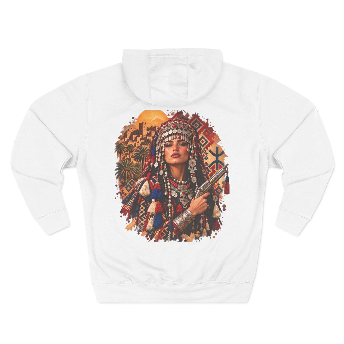 Berber Warrior Heritage Hoodie - Unisex Premium