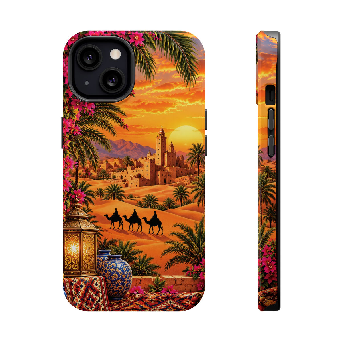 Sahara Heritage — Magnetic Impact-Resistant iPhone Cover