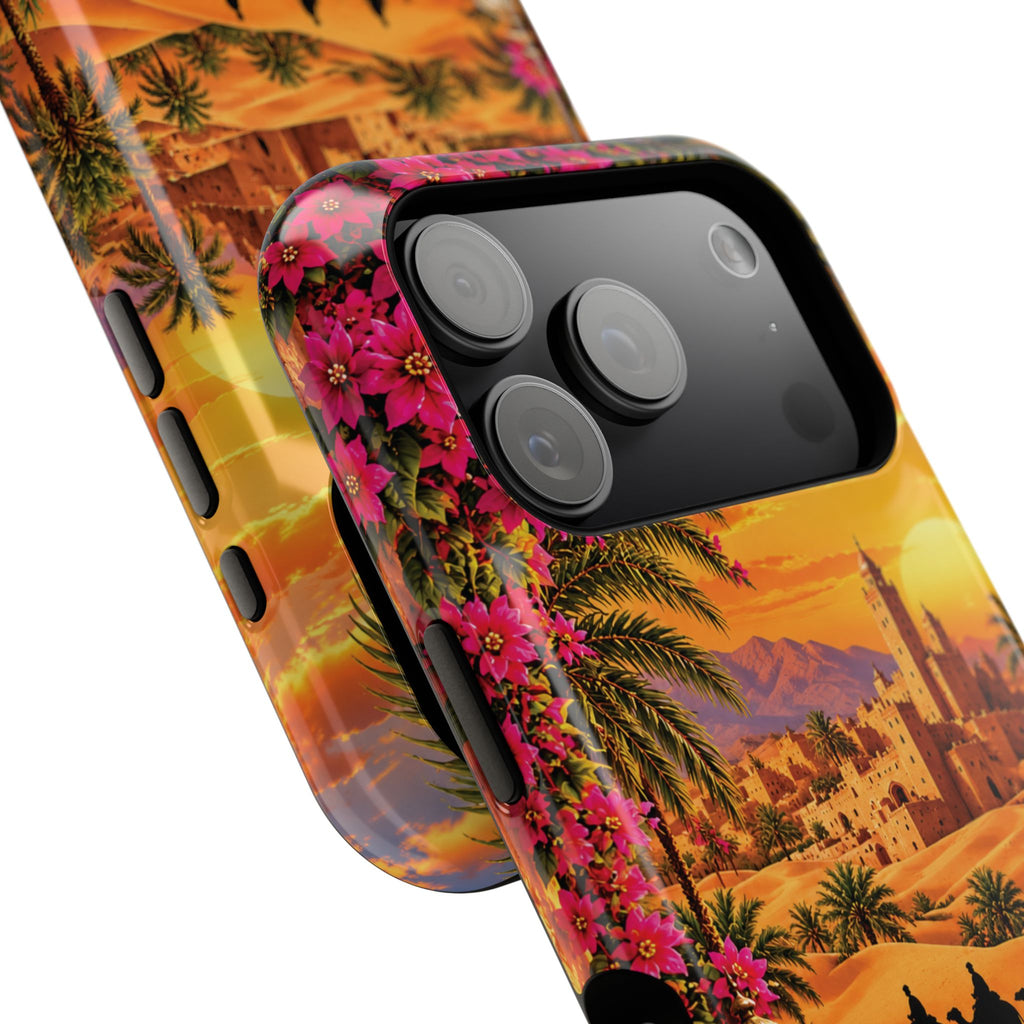 Sahara Heritage — Magnetic Impact-Resistant iPhone Cover