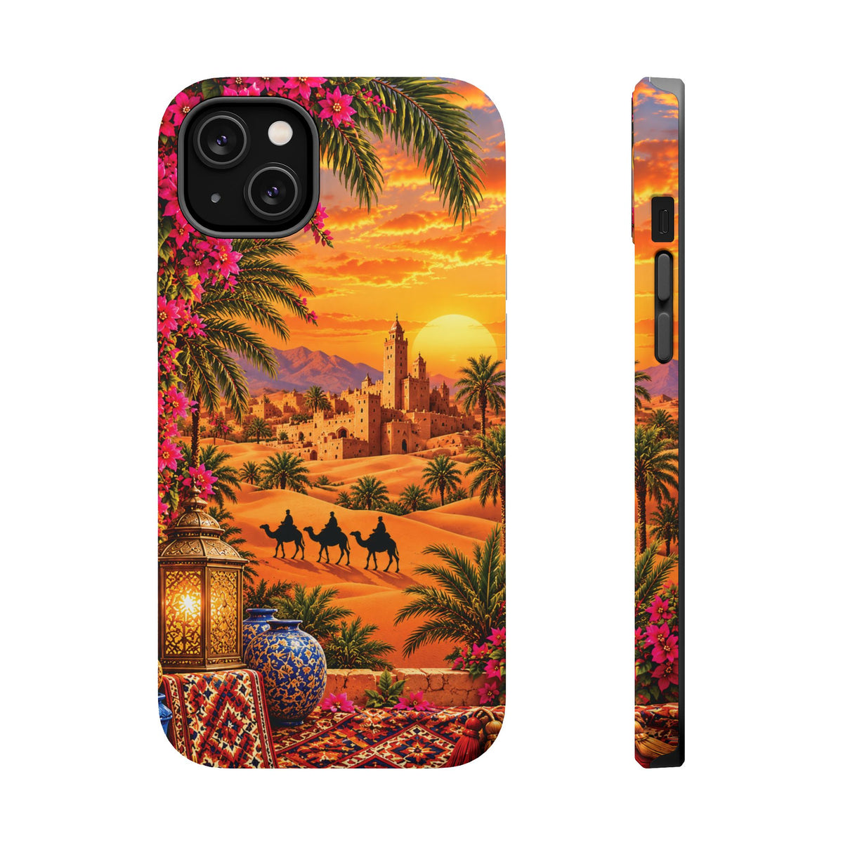 Sahara Heritage — Magnetic Impact-Resistant iPhone Cover