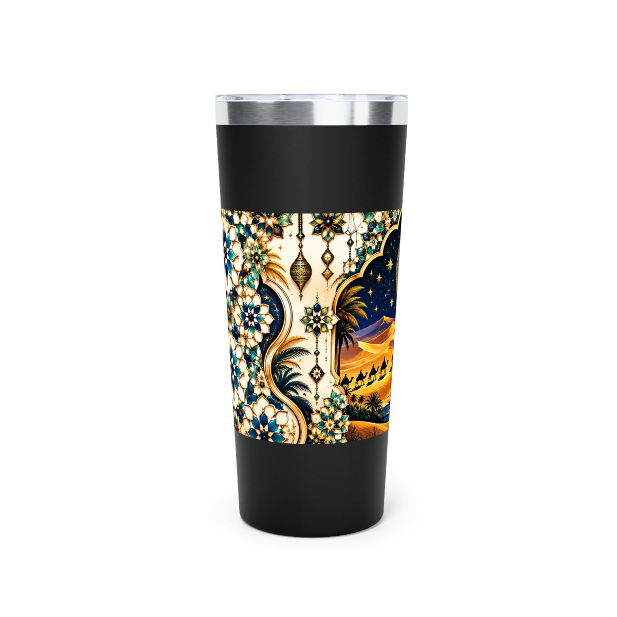 Sahara Nights Moroccan Tumbler – 22oz Insulated Travel Cup | NOOR SULTAN